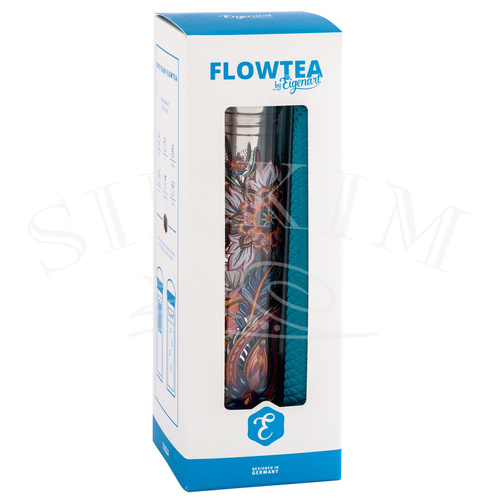 Butelka Szklana JM z zaparzaczem `Fire Flower` 400ml